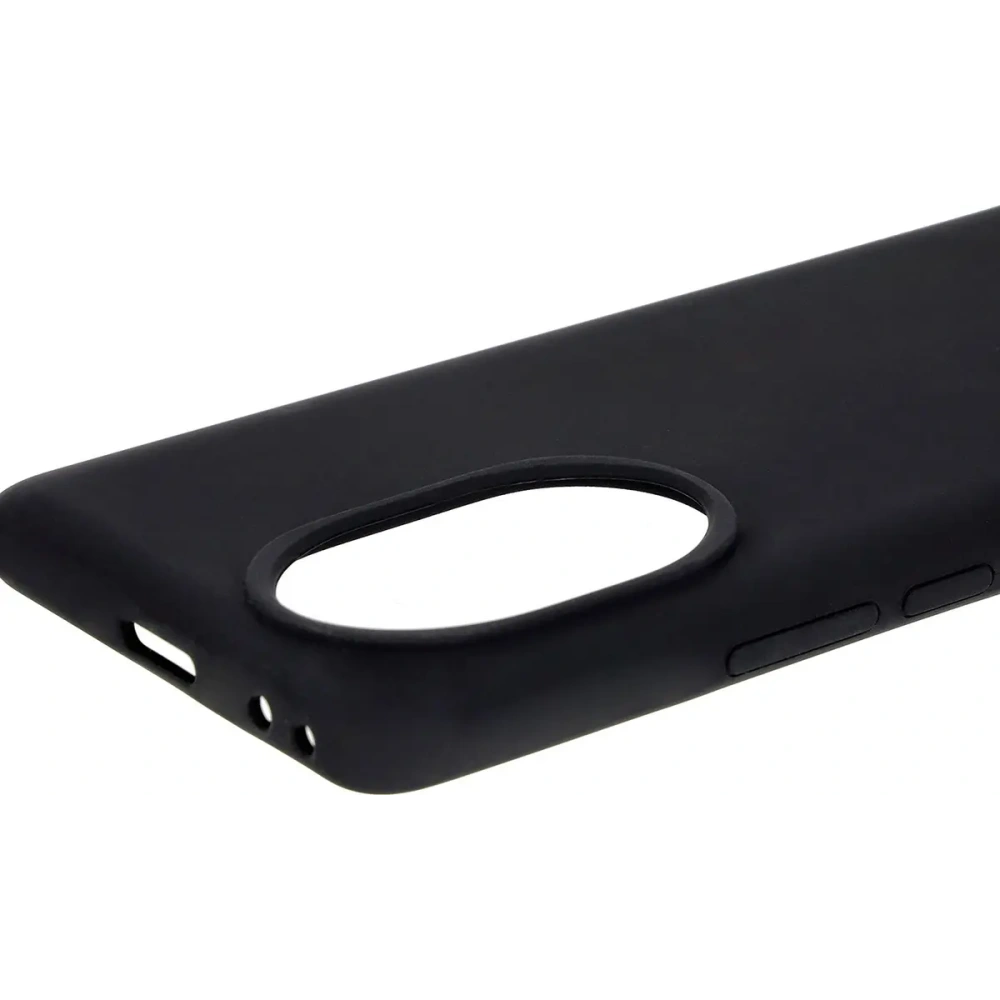Silikonowe etui Bizon Soft Case do Honor 200 Pro czarne