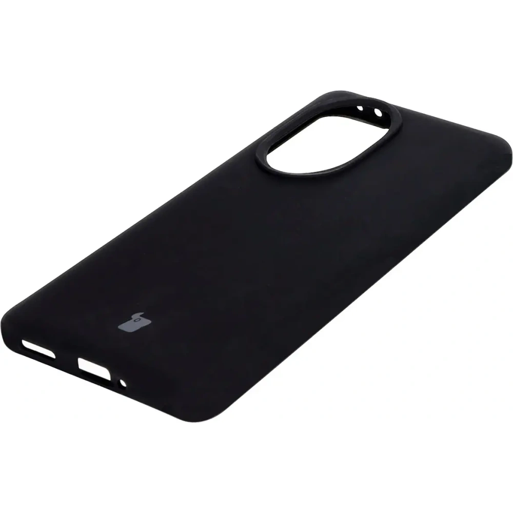 Silikonowe etui Bizon Soft Case do Honor 200 Pro czarne
