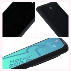 Kup Silikonový obal Bizon Soft Case pro Honor 200 Pro černý - BIZ6137 - {ean13} - Sklep Home Screen
