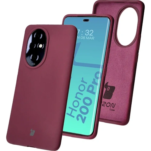 Kup Silikonové pouzdro Bizon Soft Case pro Honor 200 Pro tmavě fialové - BIZ6139 - {ean13} - Sklep Home Screen