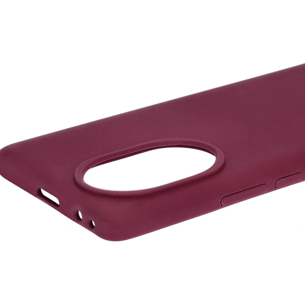 Silikonowe etui Bizon Soft Case do Honor 200 Pro ciemnofioletowe