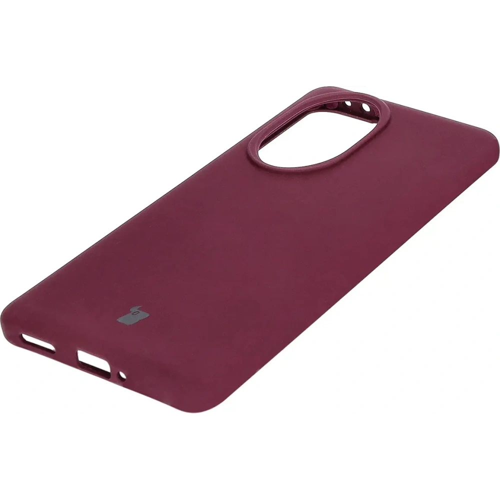 Silikonowe etui Bizon Soft Case do Honor 200 Pro ciemnofioletowe