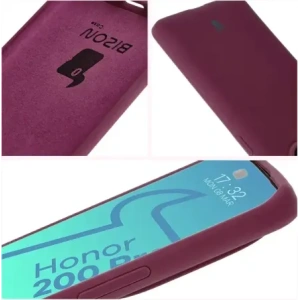Kup Silikonové pouzdro Bizon Soft Case pro Honor 200 Pro tmavě fialové - BIZ6139 - {ean13} - Sklep Home Screen