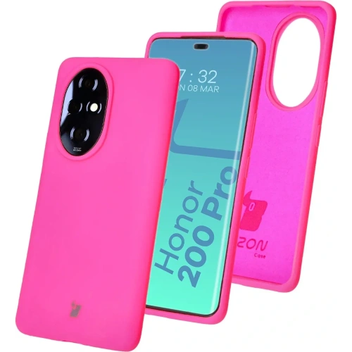 Kup Silikonowe etui Bizon Soft Case do Honor 200 Pro neonowo-różowe - BIZ6140 - {ean13} - Sklep Home Screen