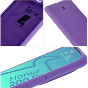 Kup Silikonové pouzdro Bizon Soft Case pro Honor 200 Pro fialové - BIZ6141 - {ean13} - Sklep Home Screen