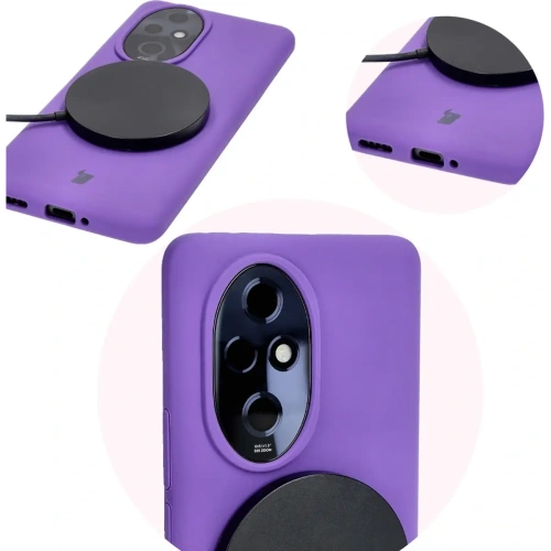 Kup Silikonové pouzdro Bizon Soft Case pro Honor 200 Pro fialové - BIZ6141 - {ean13} - Sklep Home Screen