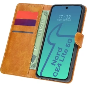 Buy Bizon Case Pocket OnePlus Nord CE4 Lite 5G brown - BIZ6145 - {ean13} - Home Screen Store Europe