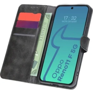 Bizon Case Pocket Oppo Reno11 F 5G black
