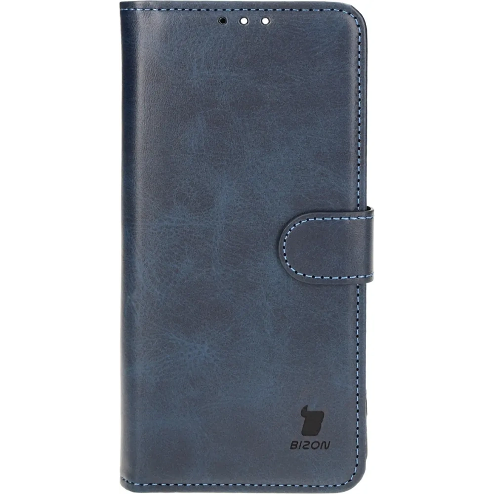 Etui z klapką Bizon Case Pocket do Oppo Reno11 F 5G granatowe