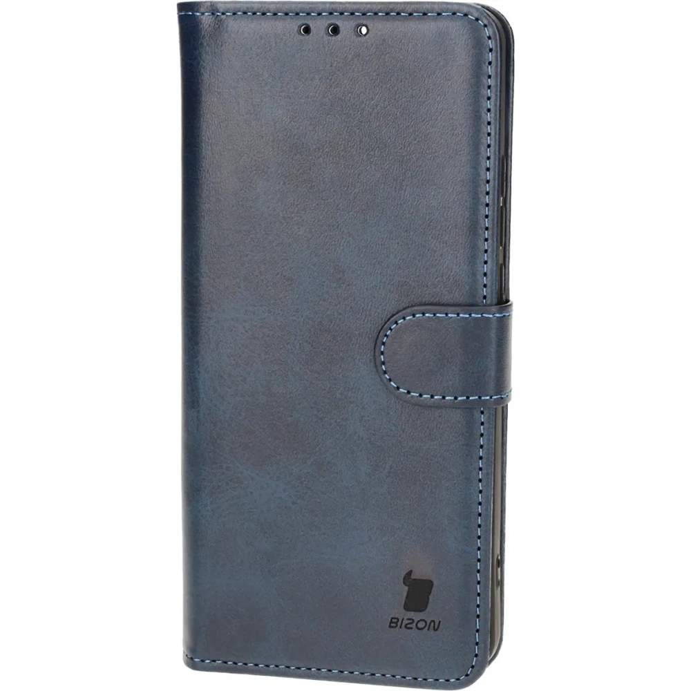Etui z klapką Bizon Case Pocket do Oppo Reno11 F 5G granatowe