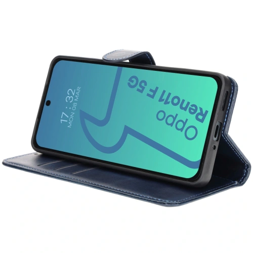 Kup Etui z klapką Bizon Case Pocket do Oppo Reno11 F 5G granatowe - BIZ6147 - {ean13} - Sklep Home Screen