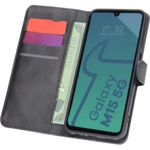 Kup Etui z klapką Bizon Case Pocket do Samsung Galaxy M15 5G czarne - BIZ6149 - {ean13} - Sklep Home Screen