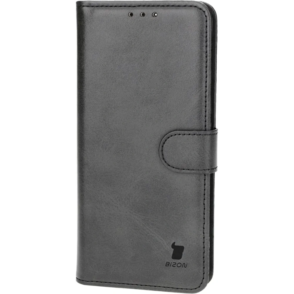 Etui z klapką Bizon Case Pocket do Xiaomi Poco F6 czarne