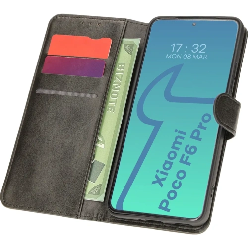 Buy Bizon Case Pocket Xiaomi Poco F6 Pro black - BIZ6155 - {ean13} - Home Screen Store Europe