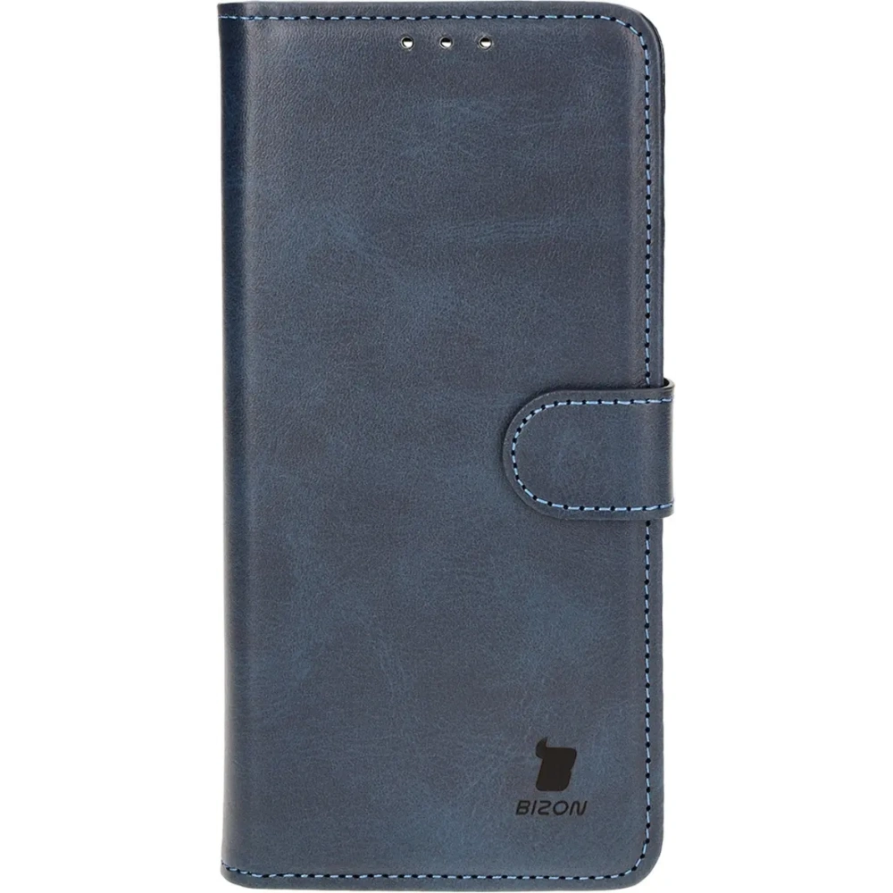Etui z klapką Bizon Case Pocket do Xiaomi Poco F6 Pro granatowe