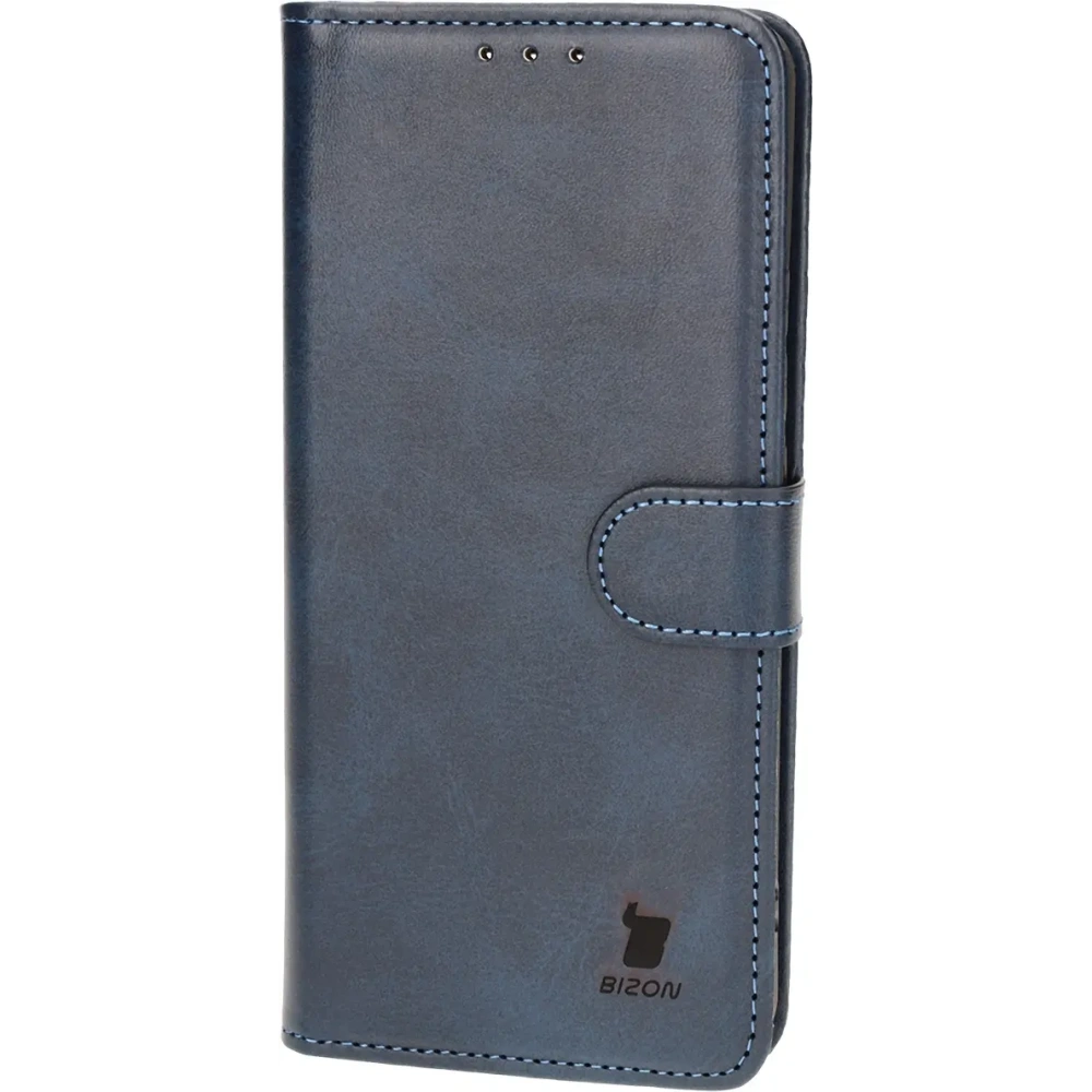 Etui z klapką Bizon Case Pocket do Xiaomi Poco F6 Pro granatowe
