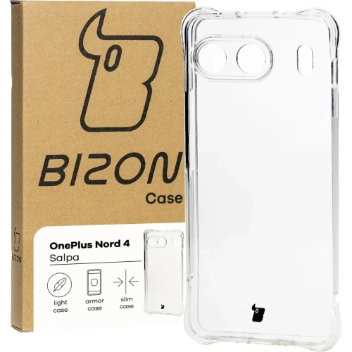 Kup Elastické pouzdro Bizon Case Salpa pro OnePlus Nord 4 transparentní - BIZ6158 - {ean13} - Sklep Home Screen