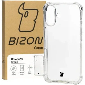 Kup Elastické pouzdro Bizon Case Salpa pro Apple iPhone 16 průhledné - BIZ6161 - {ean13} - Sklep Home Screen
