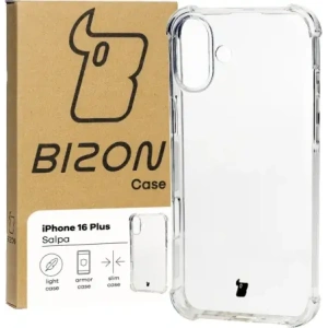 Kup Bizon Case Salpa Apple iPhone 16 Plus transparent - BIZ6162 - {ean13} - Sklep Home Screen
