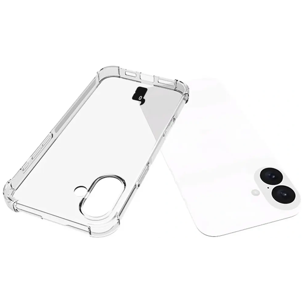 Elastyczne etui Bizon Case Salpa do Apple iPhone 16 Plus przezroczyste