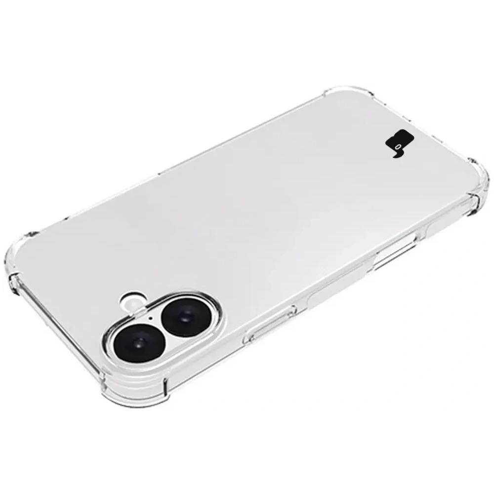 Elastyczne etui Bizon Case Salpa do Apple iPhone 16 Plus przezroczyste