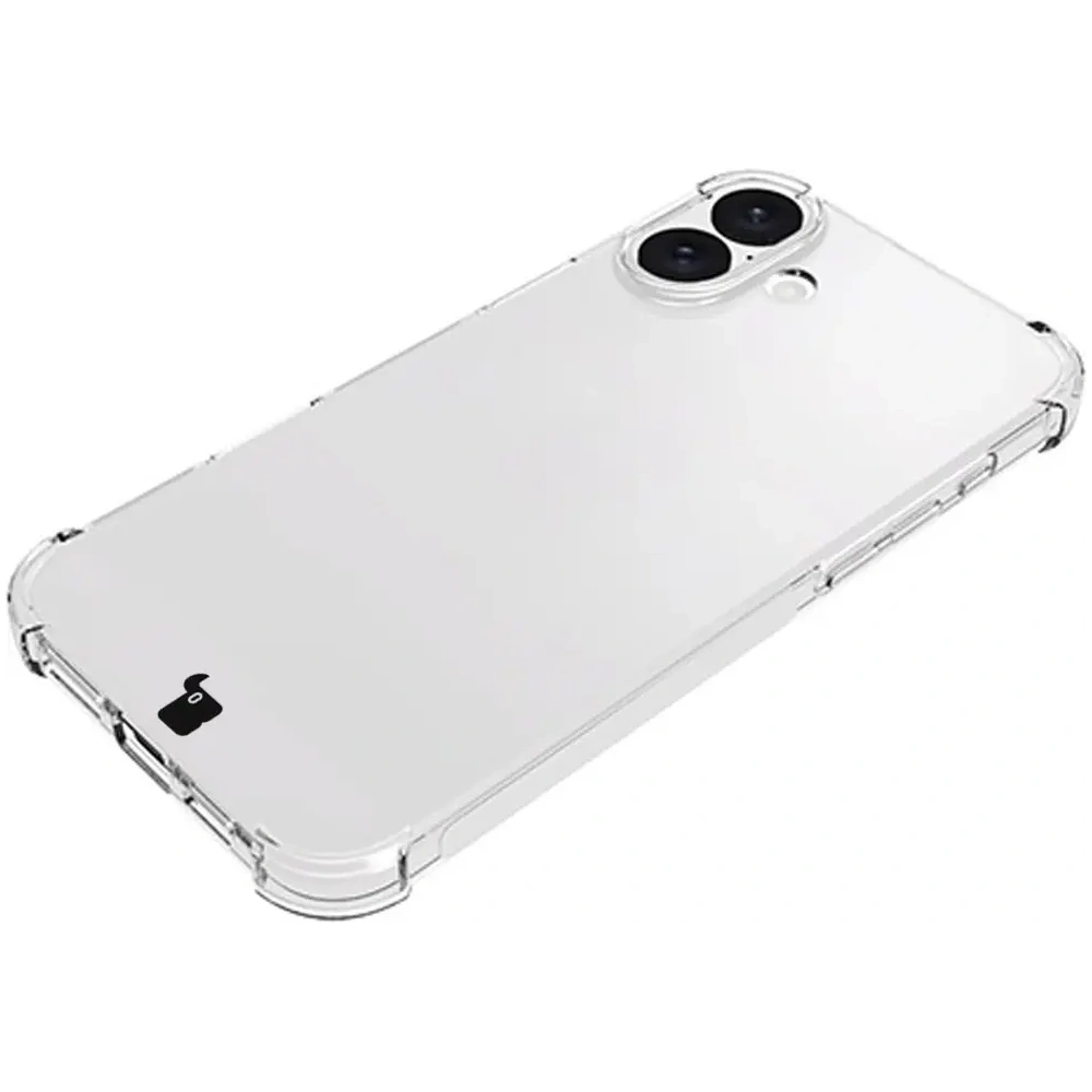 Elastyczne etui Bizon Case Salpa do Apple iPhone 16 Plus przezroczyste