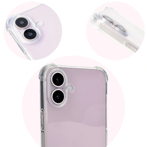 Kup Bizon Case Salpa Apple iPhone 16 Plus transparent - BIZ6162 - {ean13} - Sklep Home Screen