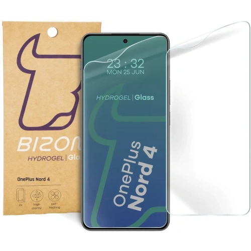 Kup Folia hydrożelowa na ekran Bizon Glass Hydrogel Front do OnePlus Nord 4 [2 PACK] - BIZ6163 - {ean13} - Sklep Home Screen