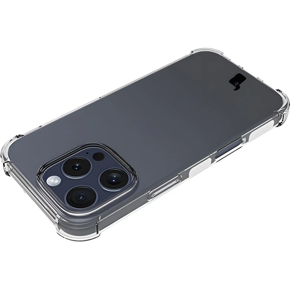 Elastyczne etui Bizon Case Salpa do Apple iPhone 16 Pro przezroczyste