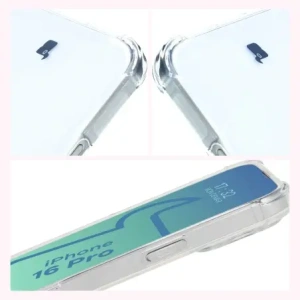 Kup Elastyczne etui Bizon Case Salpa do Apple iPhone 16 Pro przezroczyste - BIZ6165 - {ean13} - Sklep Home Screen