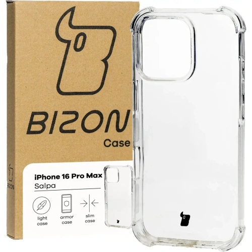 Buy Bizon Case Salpa Apple iPhone 16 Pro Max clear - BIZ6166 - {ean13} - Home Screen Store Europe