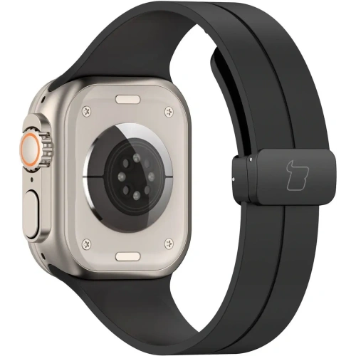 Kup Bizon szíjas óra szilikon Apple óra 44/45/46/49 mm fekete - BIZ6169 - {ean13} - Sklep Home Screen