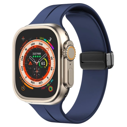 Kup Bizon szíjas óra szilikon Apple óra 44/45/46/49 mm sötétkék - BIZ6170 - {ean13} - Sklep Home Screen