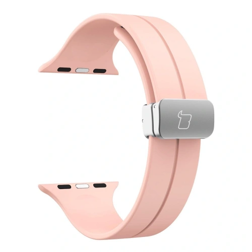 Kup Silikonový pásek Bizon Strap Watch Silicone do Apple Watch 44/45/46/49 mm růžový - BIZ6171 - {ean13} - Sklep Home Screen