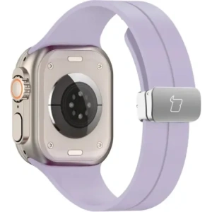 Kup Silikonový pásek Bizon Strap Watch Silicone do Apple Watch 44/45/46/49 mm levandulový - BIZ6172 - {ean13} - Sklep Home Screen
