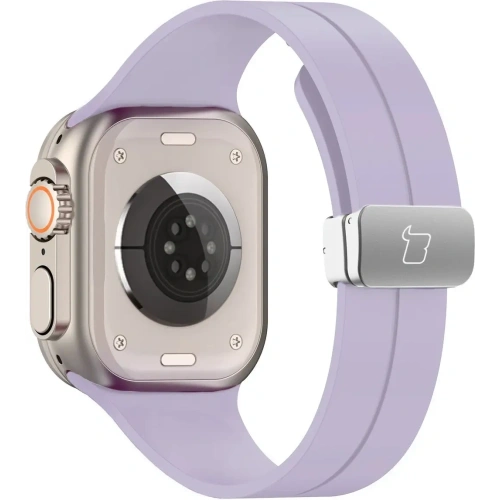 Kup Bizon szíjas óra szilikon Apple óra 44/45/46/49 mm levendula - BIZ6172 - {ean13} - Sklep Home Screen