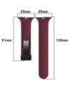 Kup Silikonowy pasek Bizon Strap Watch Silicone do Apple Watch 44/45/46/49 mm burgundowy - BIZ6173 - {ean13} - Sklep Home Screen