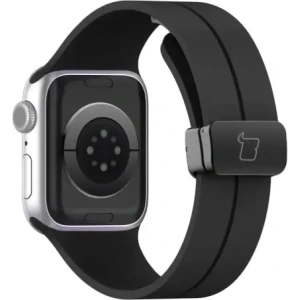 Kup Bizon Strap Uhren Silikon Apple Uhr 38/40/41/42 mm schwarz - BIZ6174 - {ean13} - Sklep Home Screen