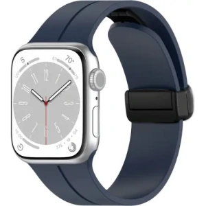Kup Silikonový pásek Bizon Strap Watch Silicone do Apple Watch 38/40/41/42 mm tmavě modrý - BIZ6175 - {ean13} - Sklep Home Screen