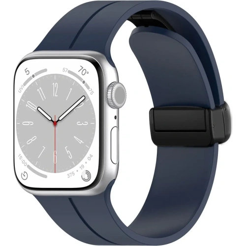 Kup Silikonový pásek Bizon Strap Watch Silicone do Apple Watch 38/40/41/42 mm tmavě modrý - BIZ6175 - {ean13} - Sklep Home Screen