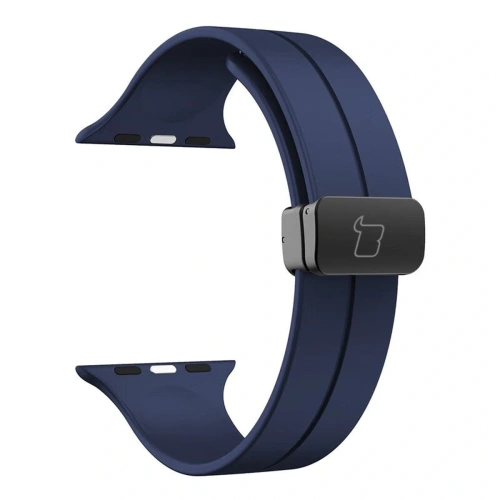 Kup Silikonový pásek Bizon Strap Watch Silicone do Apple Watch 38/40/41/42 mm tmavě modrý - BIZ6175 - {ean13} - Sklep Home Screen