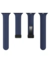 Buy Bizon Strap Watch Silicone Apple Watch 38/40/41/42 mm navy blue - BIZ6175 - {ean13} - Home Screen Store Europe