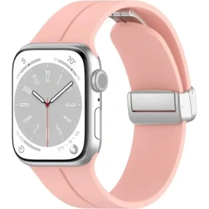 Kup Silikonový pásek Bizon Strap Watch Silicone do Apple Watch 38/40/41/42 mm růžový - BIZ6176 - {ean13} - Sklep Home Screen