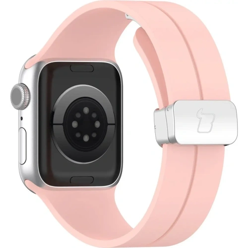Kup Bizon Strap Watch Silicone Apple Óra 38/40/41/42 mm rózsaszín - BIZ6176 - {ean13} - Sklep Home Screen
