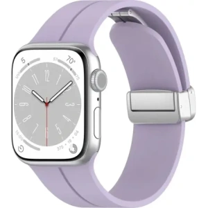 Kup Silikonový pás Bison Strap Watch Silicone do Apple Watch 38/40/41/42 mm levandulový - BIZ6177 - {ean13} - Sklep Home Screen