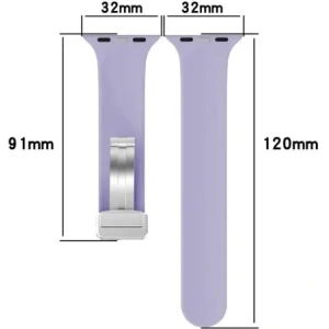 Kup Bizon Strap Watch Silicone Apple Watch 38/40/41/42 mm lavendel - BIZ6177 - {ean13} - Sklep Home Screen