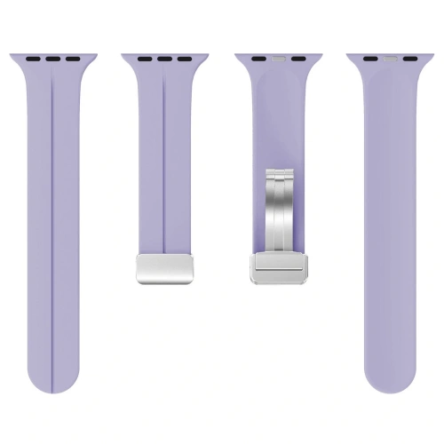 Buy Bizon Strap Watch Silicone Apple Watch 38/40/41/42 mm lavender - BIZ6177 - {ean13} - Home Screen Store Europe