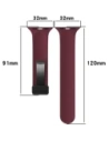 Buy Bizon Strap Watch Silicone Apple Watch 38/40/41/42 mm burgundy - BIZ6178 - {ean13} - Home Screen Store Europe