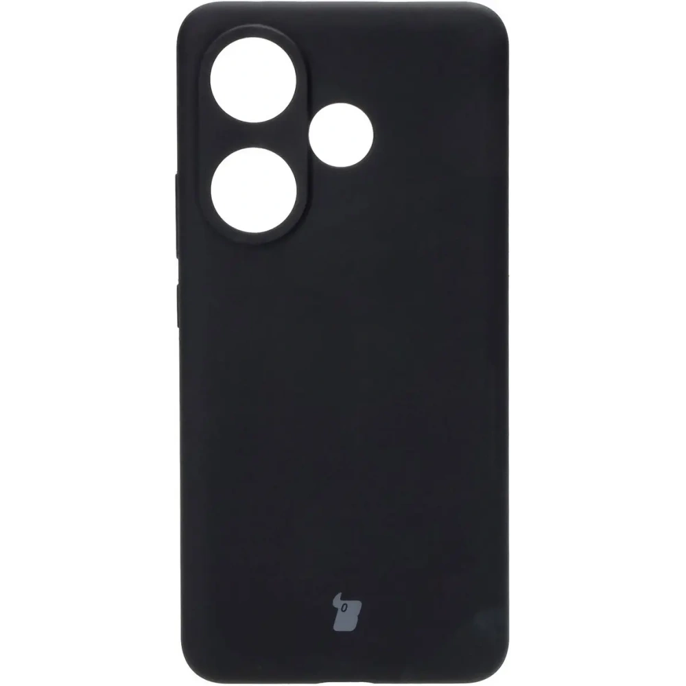Silikonowe etui Bizon Soft Case do Xiaomi Poco F6 czarne