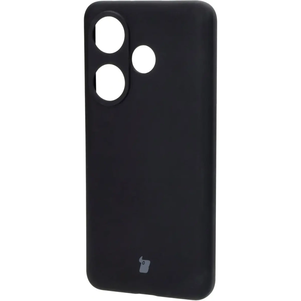 Silikonowe etui Bizon Soft Case do Xiaomi Poco F6 czarne